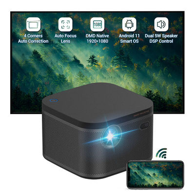 Καλή τιμή 700ANSI 1080P Wifi Smart Mini Projector DLP LED για παρουσιάσεις OEM σε απευθείας σύνδεση