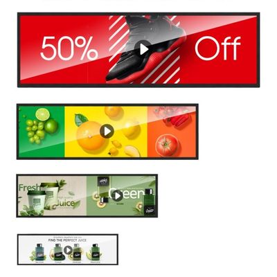 Καλή τιμή Ηλεκτρονική σήμανση VGA LCD διαφημιστική οθόνη οθόνης 240V 1920x1080 σε απευθείας σύνδεση