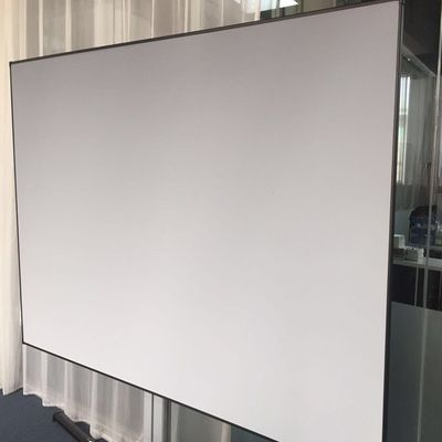 Καλή τιμή HDM1 Ανασυρόμενο κινηματογραφικό προβολέα ακροατηρίου οθόνη Νανό αλουμινίου HD σε απευθείας σύνδεση